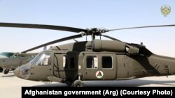 یک بلک هاک نیروهای افغان