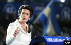 Ніно Бурджанадзэ, кандыдатка на прэзыдэнта на выбарах 2013 году.