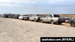 На казахско-туркменской границе