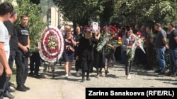 Похороны Инала Джабиева, 31 августа 2020 года