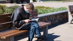 Славянск, Соборная площадь, 6 апреля 2020 года