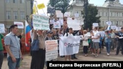 Акция за честные выборы в Иркутске