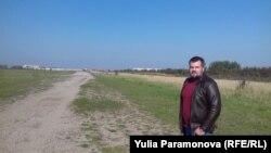 Владислав Шарамкин на взлетной полосе