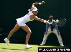 Українська тенісистка Даяна Ястремська. Лондон, 1 липня 2019 року