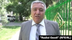 Тажикстандын Жогорку кеңешинин мурдагы төрагасы Акбаршо Искандаров. 16-май, 2017-жыл.