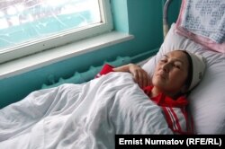 Жабыркаган жүргүнчүлөрдүн бири.