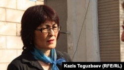 Правозащитник Бахытжан Торегожина.