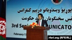 مجیب الرحمان رحیمی سخنگوی ریاست اجرائیه افغانستان