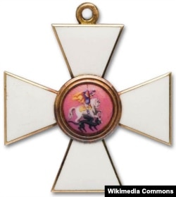 Георгий тасмасы белән бирелгән Георгий ордены