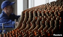 Завод компании "Балтика" в Красноярске