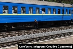 Потяг Одеса – Запоріжжя із вибитими вікнами внаслідок російського ракетного удару. Дніпропетровшина, 24 червня 2025 року