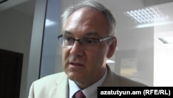 Հայաստանում Գերմանիայի դեսպան Մաթիաս Քիսլեր, 19-ը սեպտեմբերի, 2015թ․ 