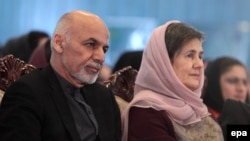 Ашраф Гани и его супруга Рула Гани. Архивное фото 