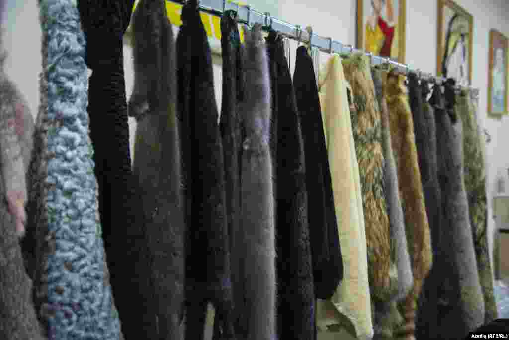 Музейдагы мехлар җыелмасы