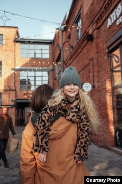 Татьяна Колеснева и ее дочь Василиса