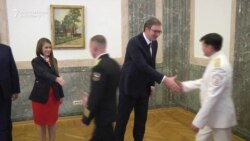 Red Army Choir Plays To Thousands In Belgrade