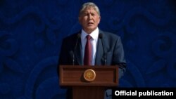 Алмазбек Атамбаев. 31 августа 2015 года.