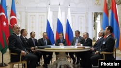 Встреча президентов России, Армении и Азербайджана в расширенном составе, Казань, 24 июня 2011 г.