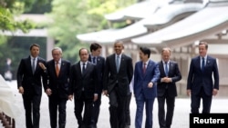 Саммитке  катышып  жаткан лидерлер. 26-май,  2016-жыл. 