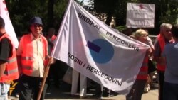 Sarajevo Workers Protest Labor Bill