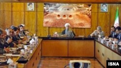 Выступ новаабранага прэзыдэнта Хасана Раўхані ў парлямэнце