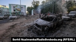 Ілюстраційне фото. Наслідки російської атаки на Київ. 4 липня 2025 року