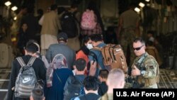 Ооганстан. АКШнын аскер аба күчтөрүнүн эвакуация операциясы. 24-август, 2021-жыл.  