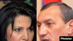 Сильва Амбарцумян (слева) и Сурик Хачатрян