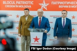 Ігор Додон дає пресконференцію на тему: «Тиск, який чинить нинішня влада на політичну опозицію»