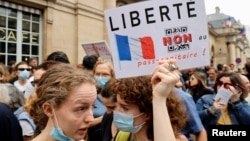 Париждеги акция. 