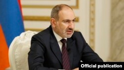 Armenia -- Amenian Prime Minister Nikol Pashinian addresses the nation, Yerevan, November 14, 2020.
