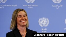 ԵՄ արտաքին հարաբերությունների և անվտանգության հարցերով բարձր ներկայացուցիչ Ֆեդերիկա Մոգերինի, արխիվ 