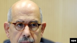 Halkara atom energiýa agentliginiň başlygy Muhammet El-Baradei.