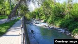 Ак-Буура суусу, арживдик сүрөт.