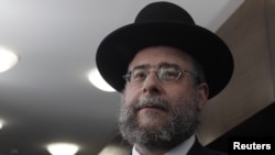 Moscow's chief rabbi, Pinchas Goldschmidt (file photo)