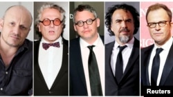 "Ən yaxşı rejissor"luğa namizədlər. Lenny Abrahamson, George Miller, Adam McKay, Alejandro Inarritu, Tom McCarthy.  