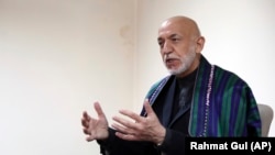 حامد کرزی رئیس جمهور سابق افغانستان