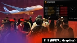 Коллаж: коллапс "Аэрофлота"