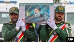 Իրան - Նախագահ Էբրահիմ Ռայիսիի հուղարկավորության արարողությունը Թավրիզում, 21-ը մայիսի, 2024թ.