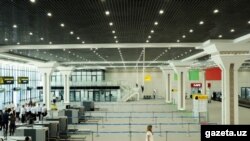 Новый терминал в международном аэропорту «Ташкент».