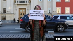 Орусияда жалгыз адамдын пикети. 