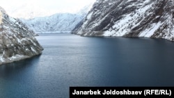 Токтогул суу сактагычы. 18-январь, 2013-жыл. 