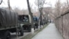Armenia -- Security forces gathered in central location in Yerevan, 01March2010