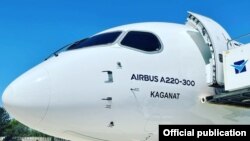 Жаңы учакка "Каганат" аты ыйгарылды.