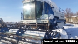 Комбайн "Енисей" жителя Зайсана Шынгыса Сагатбека.