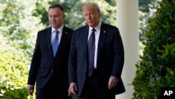 Анджей Дуда повідомив, що запевнив Трампа, що перемога Кароля Навроцького на президентських виборах у Польщі гарантує спадкоємність у ключових аспектах політики Варшави. Архівне фото 