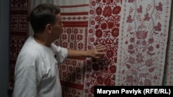 Юрій Мельничук, майстер народного мистецтва з вишивки