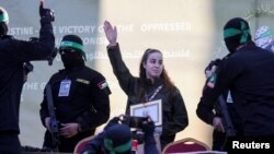 Освобождаемая заложница Агам Бергер