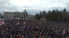 Митинг в Кутаиси против строительства Намахванской ГЭС