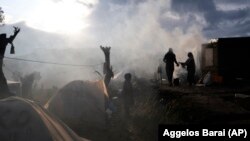 Табір біженців у Греції